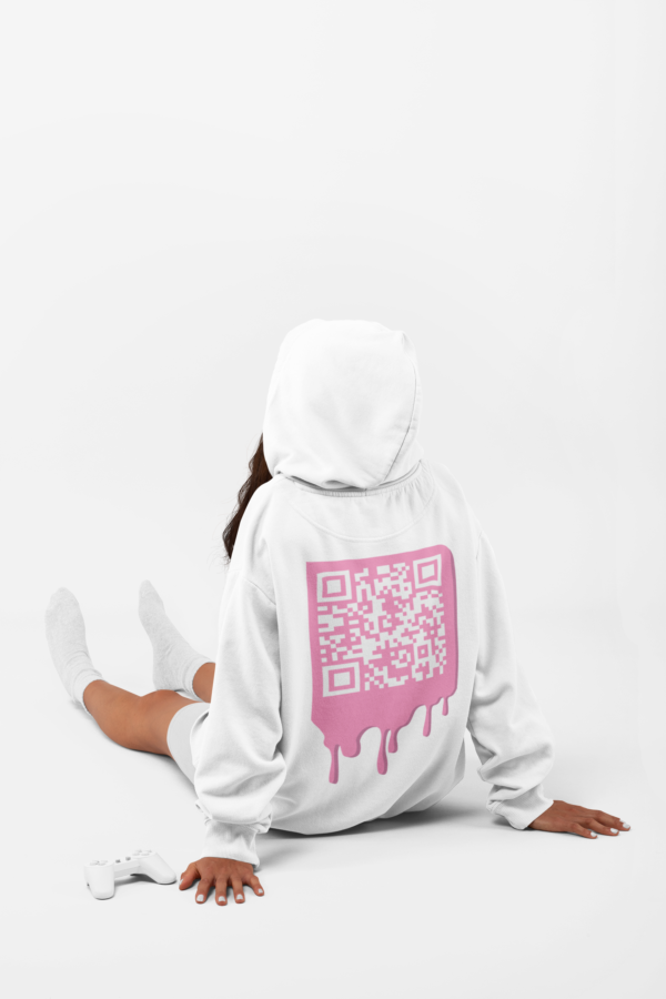 Pink mess Hoodie - Oversized - Image 4