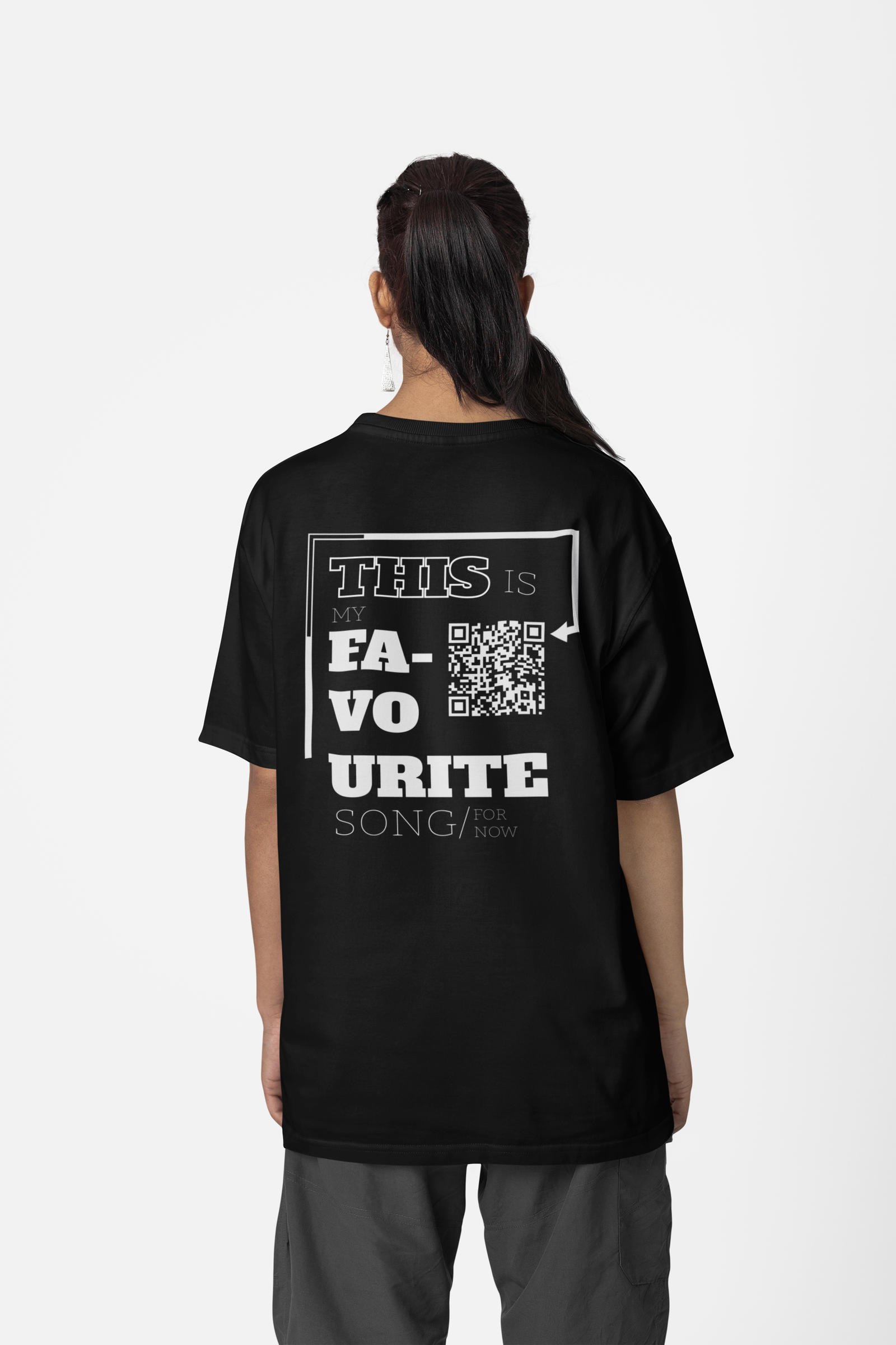 This is my Favourite song T-shirt - Oversized - slika 6