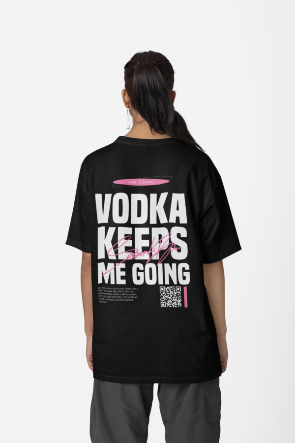 Vodka T-shirt - Oversized - Image 6