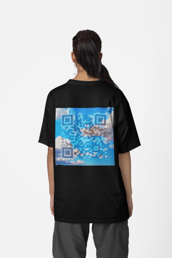 Blue sky T-shirt - Oversized - Image 3