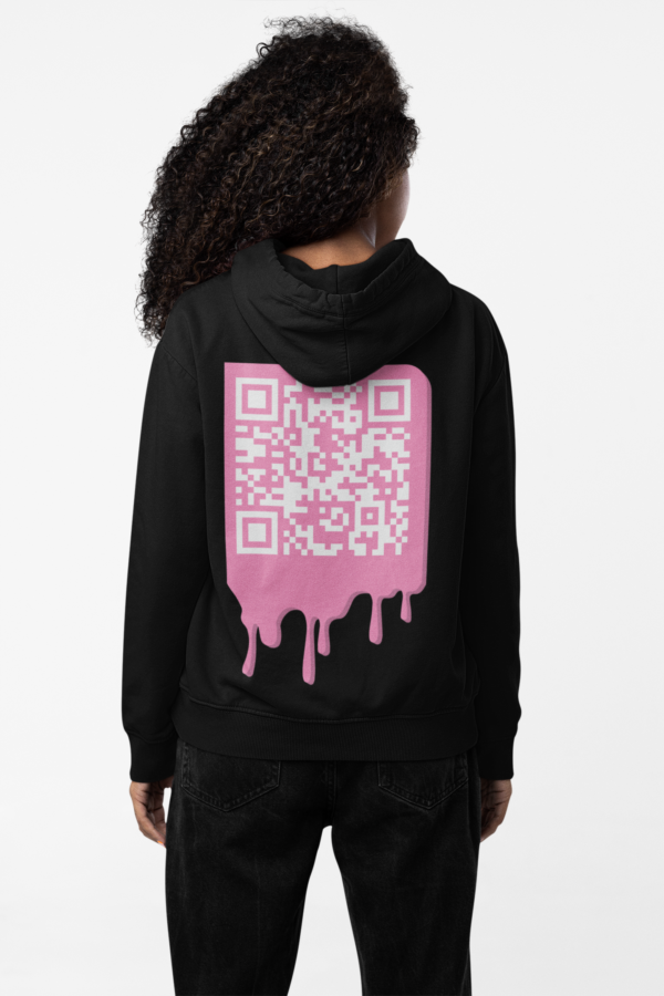 Pink mess Hoodie - Image 4