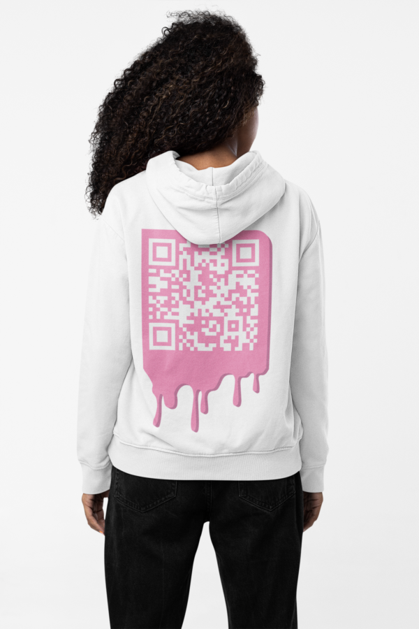 Pink mess Hoodie - Image 5