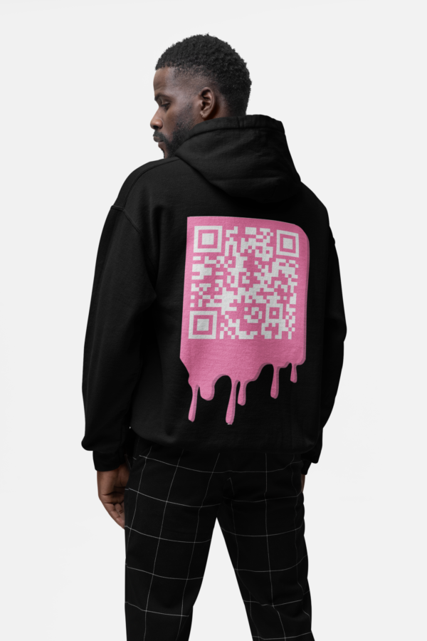 Pink mess Hoodie - Image 2