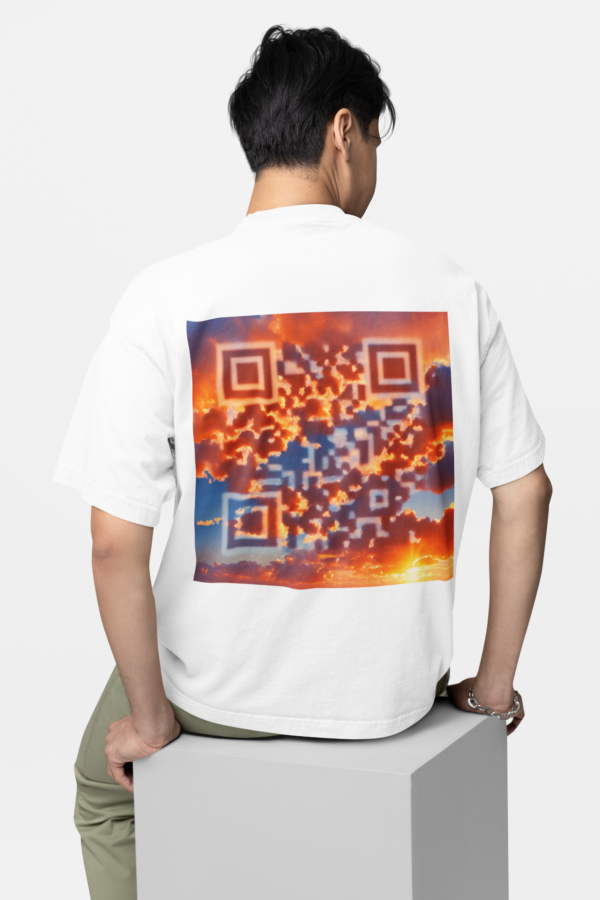 Fire T-shirt - Oversized - Image 2