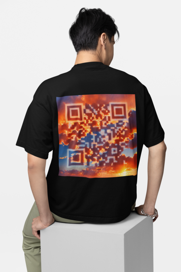 Fire T-shirt - Oversized - Image 3