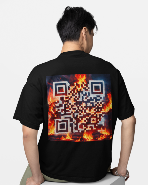 Fire T-shirt - Oversized